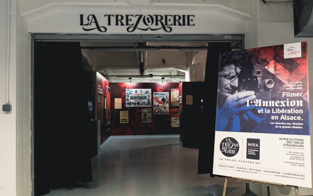 Exposition Filmer l'Annexion Anniversaire 80 ans Strasbourg Mira et La Trezorerie