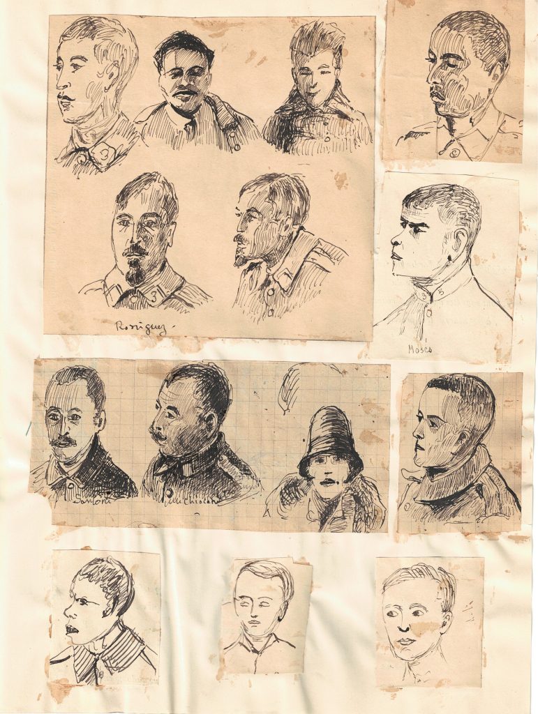 TRIBUNAL MILITAIRE 1920. JUGES ET COUPABLES. LA JUSTICE INDIGÈNES.       